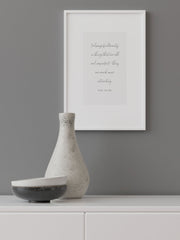 Beauty Everywhere Poster - Giclée Baskı