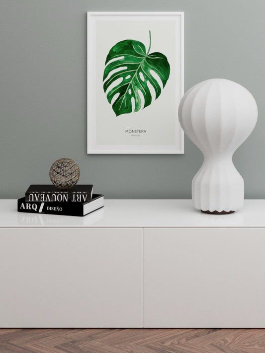 Monstera Yaprağı Poster - Giclée Baskı