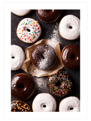 Donut Poster - Giclée Baskı