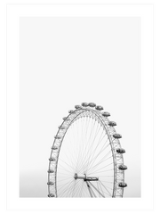 London Eye Poster - Giclée Baskı